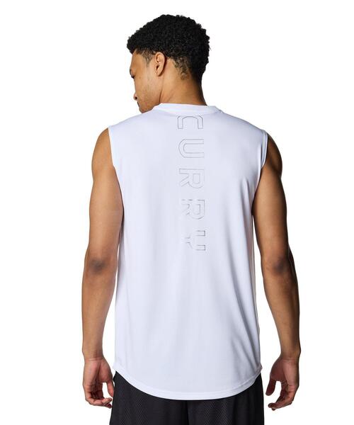 UNDER ARMOUR タンクトップ カリー テック ロゴ スリーブレス