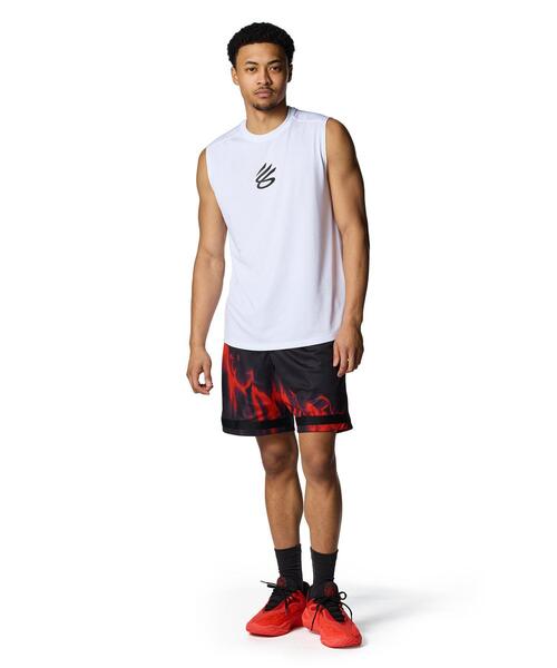 UNDER ARMOUR タンクトップ カリー テック ロゴ スリーブレス