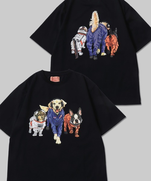 SITRY（シトリー） tシャツ 2026SS新柄追加 Dog Print T-Shirt/犬