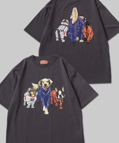 SITRY（シトリー） tシャツ 2026SS新柄追加 Dog Print T-Shirt/犬