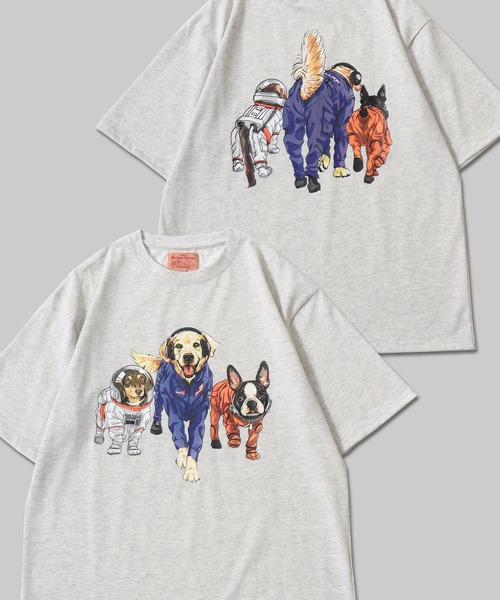 SITRY（シトリー） tシャツ 2026SS新柄追加 Dog Print T-Shirt/犬
