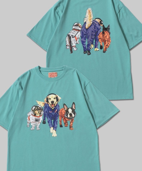 SITRY（シトリー） tシャツ 2026SS新柄追加 Dog Print T-Shirt/犬