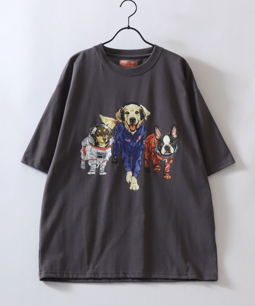 SITRY（シトリー） tシャツ 2026SS新柄追加 Dog Print T-Shirt/犬