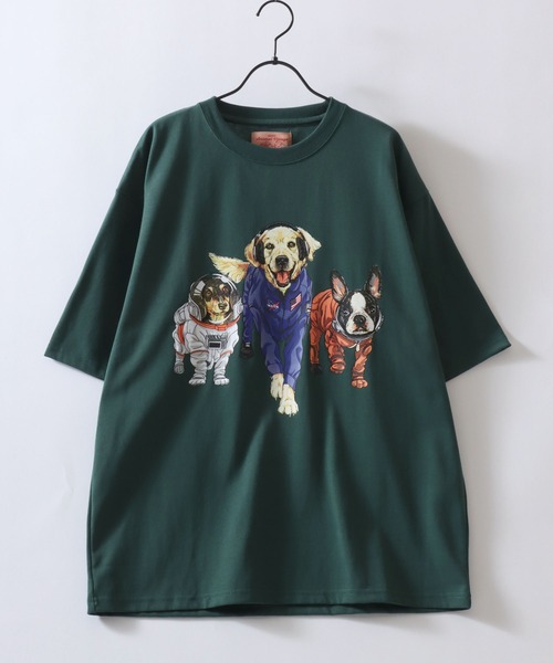 SITRY（シトリー） tシャツ 2026SS新柄追加 Dog Print T-Shirt/犬