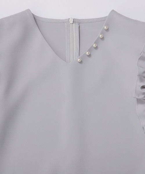 新品未使用タグ付き⭐︎fitmore ホイップフリルロングワンピース Fit more ワンピース ホイップフリルスリーブワンピース