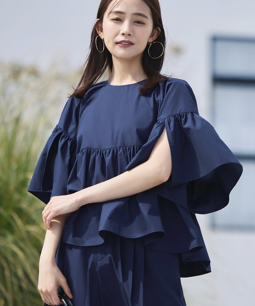 RUIRUE BOUTIQUE セットアップ 洗える ｜ ミッドサマー パンツ