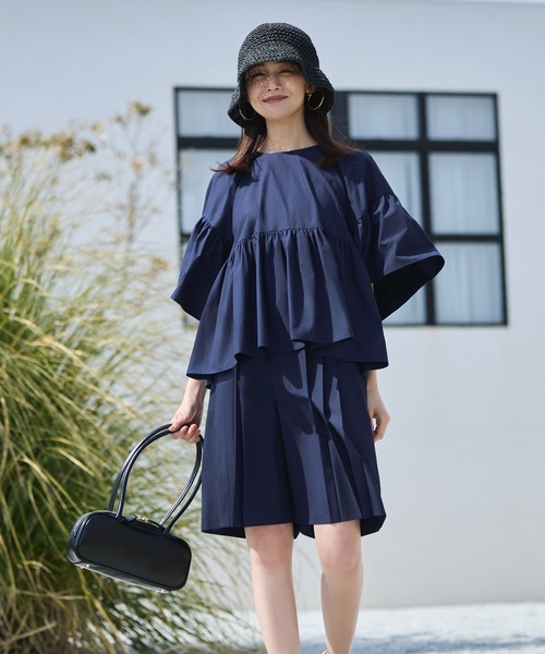 RUIRUE BOUTIQUE パンツセットアップ RUIRUE BOUTIQUE セットアップ レディース パンツスーツ 大きい