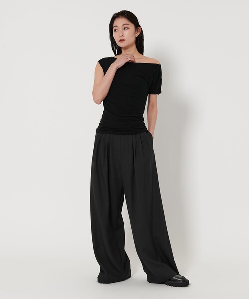 「MARW UNITED ARROWS」 スウェットカットソー 38 ブラック レディース MARW UNITED ARROWS 「MARW ARROWS」 スウェットカットソー FREE