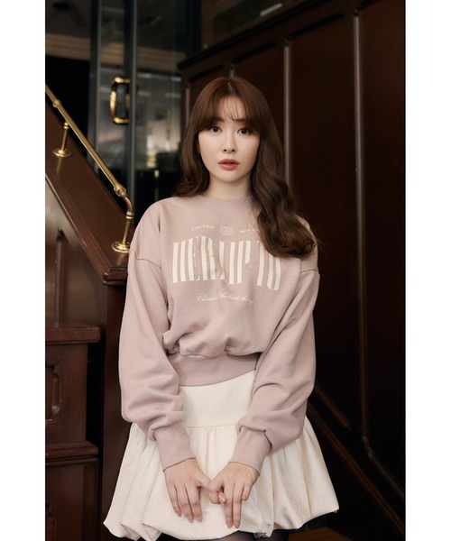 Her lip to スウェット Her lip to CAFE Original Goods PRESS wearing