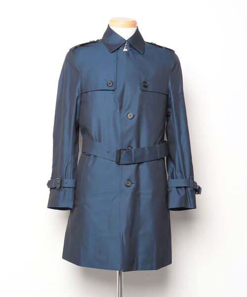 【新品】ブルーレーベルクレストブリッジ トレンチコート M ブラック 店舗限定】カシミヤトレンチコート（コート）｜BLUE LABEL