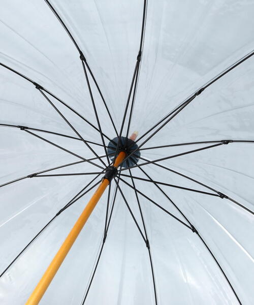 トラディショナルウェザーウェア BAMBOO CLEAR UMBRELLA 黒 Traditional Weatherwear / CLEAR UMBRELLA BAMBOO