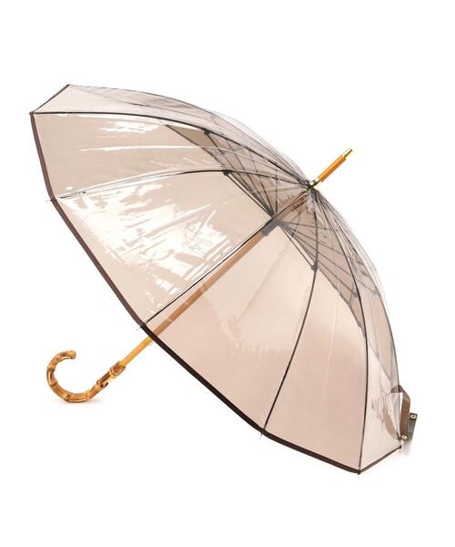 トラディショナルウェザーウェア CLEAR UMBRELLA BAMBOO 美品 Traditional Weatherwear 傘 CLEAR UMBRELLA BAMBOO レディース