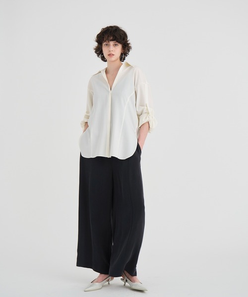 RITAN ブラウス シャツ 「RITAN/リタン」Back Design Skipper