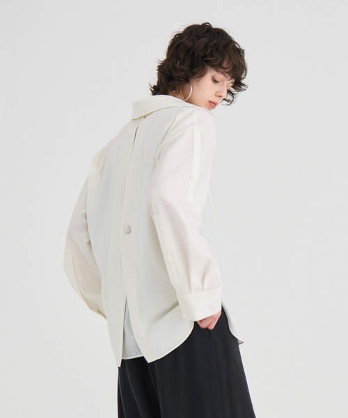 RITAN ブラウス シャツ 「RITAN/リタン」Back Design Skipper