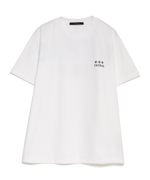 タトラス　シンプルホワイト半袖Tシャツ　白　Mサイズ TATRAS 「TATRAS」 半袖Tシャツ 1 ホワイト メンズ : ZOZOTOWN