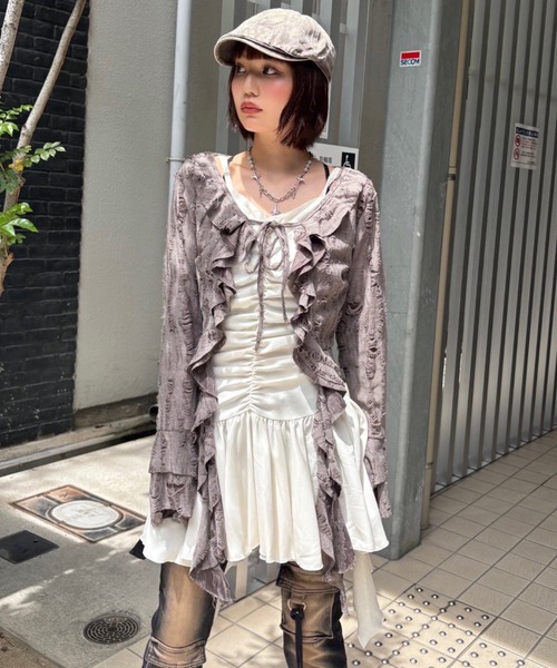 ODD ONE OUT（オッドワンアウト） ワンピース 「ODDONEOUT」Shirring