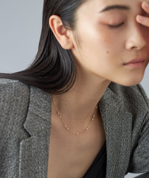Jouete（ジュエッテ） ネックレス K10YG ネックレス パール レディース