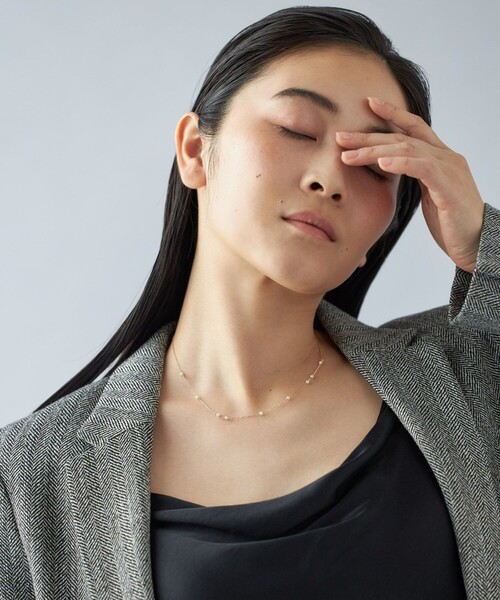 Jouete（ジュエッテ） ネックレス K10YG ネックレス パール レディース