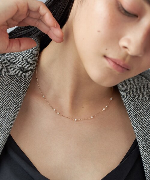Jouete（ジュエッテ） ネックレス K10YG ネックレス パール レディース
