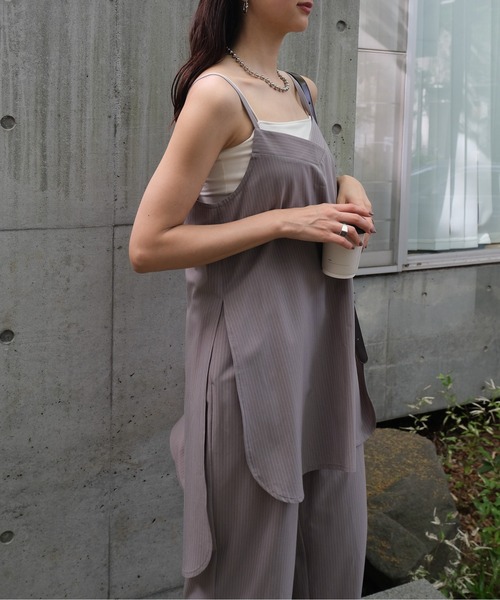 CIEL'AIR チュニック STRIPED CAMI TUNIC（ストライプキャミ