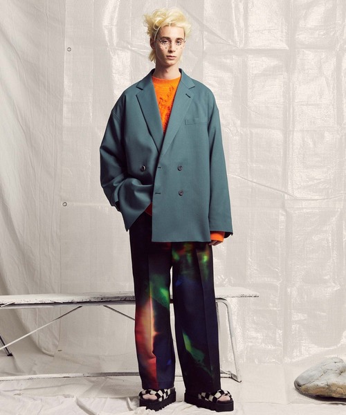 MAISON SPECIAL（メゾンスペシャル） 長袖ニット 1 ブラック メンズ