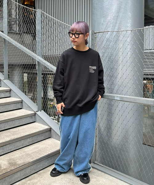 「CIAOPANIC TYPY」 スウェットカットソー MEDIUM ブラック メンズ