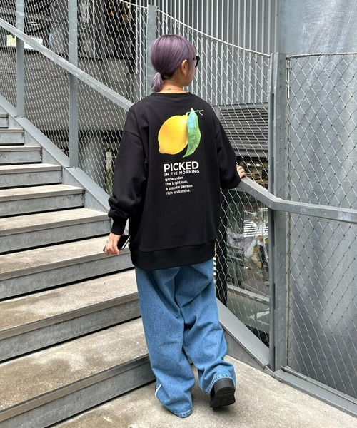 「CIAOPANIC TYPY」 スウェットカットソー MEDIUM ブラック メンズ