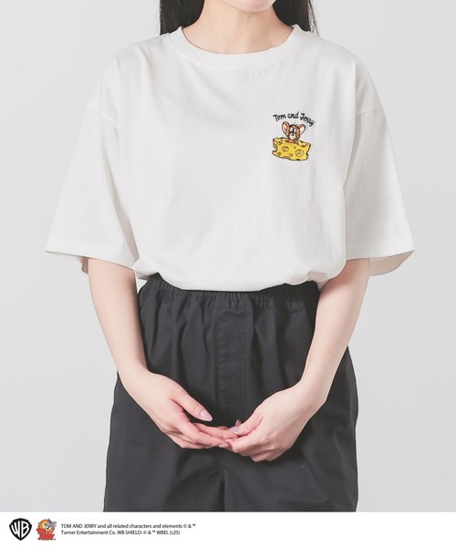 Honeys（ハニーズ） tシャツ トムとジェリー／ゆるT レディース