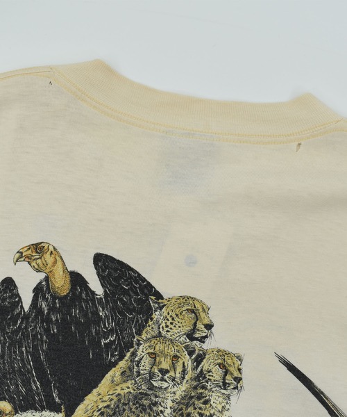 VINTAGE tシャツ 「USED」80's ONITA “San Diego Zoo” アニマル T