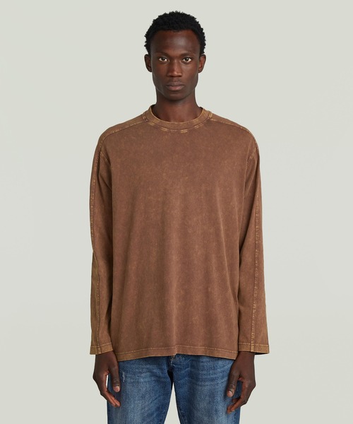 BTMK L/S TEE washed ロンT ウォッシュド加工 BTMK LONG SHIRTS