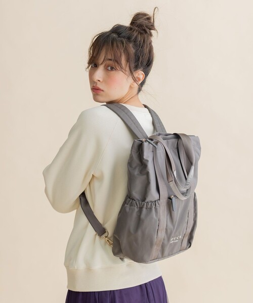 新品未使用　TOCCA ネイビー リュック・バックパック ポーチ付き TOCCA 「TOCCA」 リュック F ネイビー レディース : ZOZOTOWN