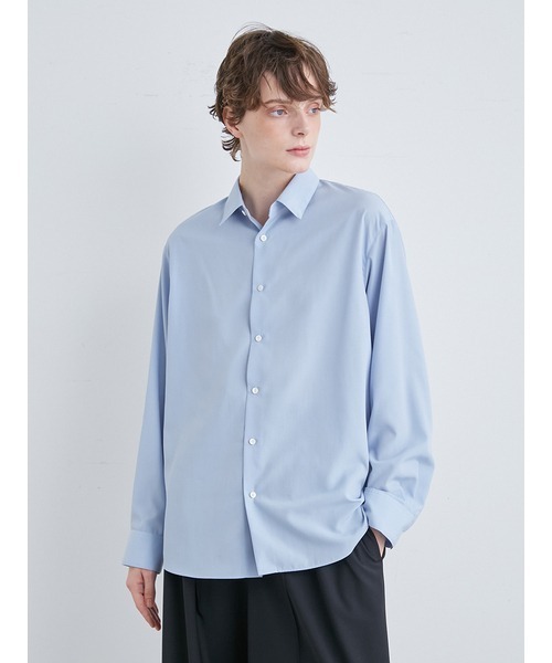 「MIESROHE」 長袖シャツ FREE ライトブルー レディース