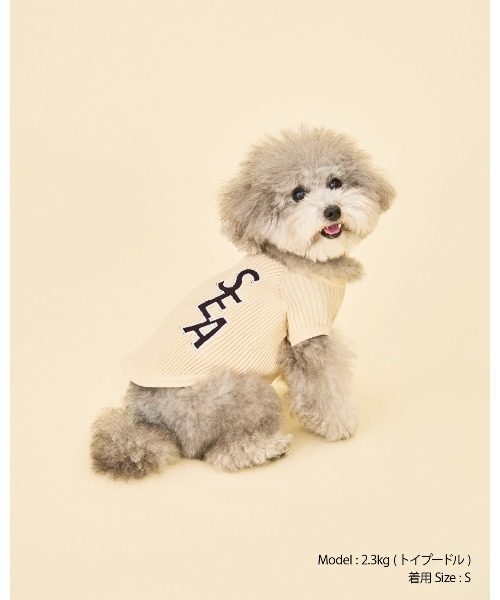 WIND AND SEA（ウィンダンシー） 犬 服 DOG SEA PATCH SWEATER