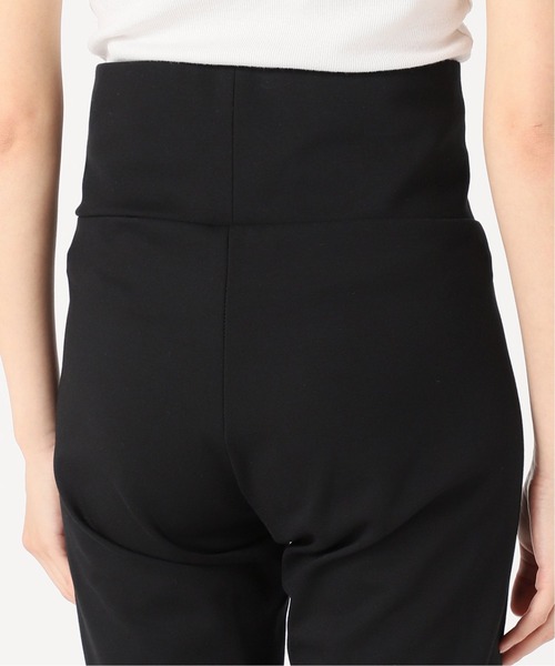 Deuxieme Classe クロップドフレアパンツ2 38 ブラック 黒 Deuxieme Classe 「Deuxieme Classe」 パンツ 38 ブラック