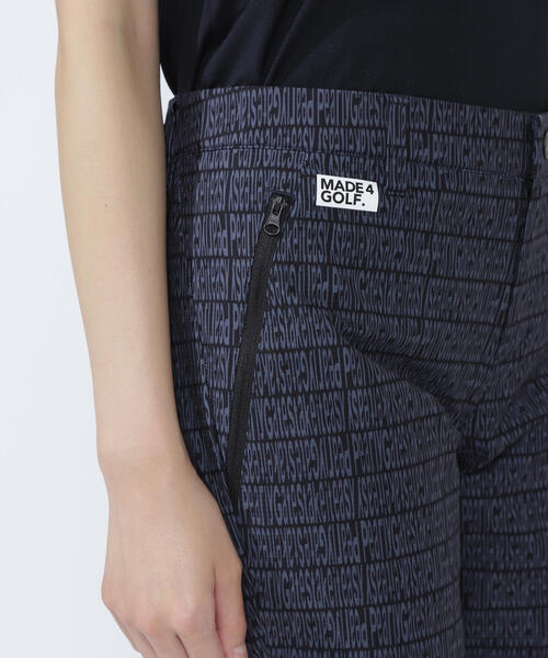 PEARLY GATES（パーリーゲイツ） パンツ 「PEARLY GATES」ロゴ組織柄