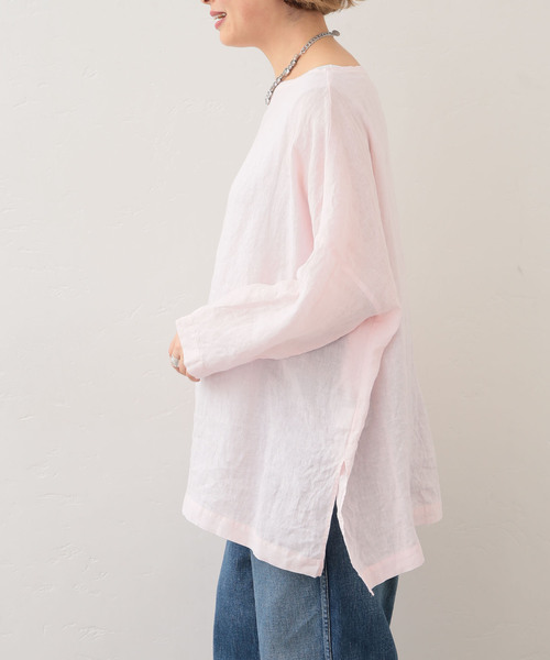 ブラウス シャツ 「追加3」エアリネン Plain-ブラウス レディース 追加3》エアリネン Plain-ブラウス（シャツ／ブラウス