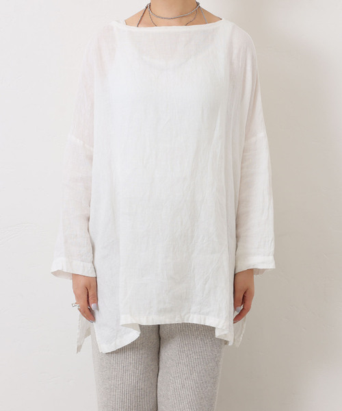 JOURNAL STANDARD LUXE ブラウス シャツ 「追加3」エアリネン Plain 