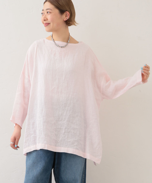 JOURNAL STANDARD LUXE ブラウス シャツ 「追加3」エアリネン Plain 