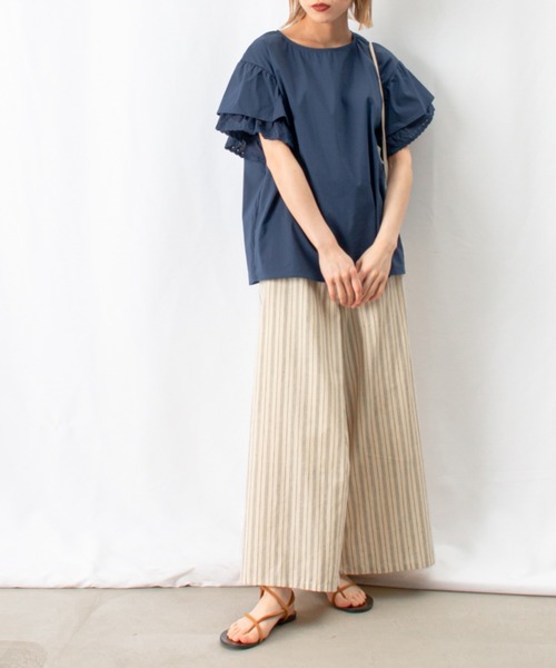 パンツ luca LADY LUCK LUCA パンツ LC/LLL 2タックパンツ/タックワイド