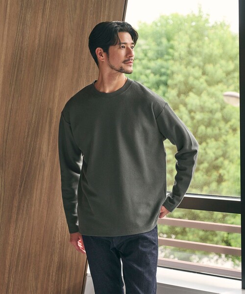 tシャツ 「WEB限定 WARDROBE SMART」エアリー カノコ  カットソー 抗菌防臭 メンズ | BEAUTY＆YOUTH UNITED ARROWS | 04
