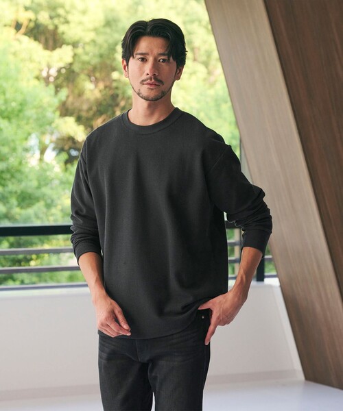 tシャツ 「WEB限定 WARDROBE SMART」エアリー カノコ  カットソー 抗菌防臭 メンズ | BEAUTY＆YOUTH UNITED ARROWS | 10