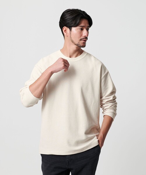 tシャツ 「WEB限定 WARDROBE SMART」エアリー カノコ  カットソー 抗菌防臭 メンズ | BEAUTY＆YOUTH UNITED ARROWS | 13