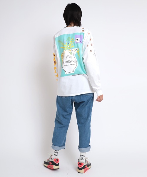 「RNA」 長(zhǎng)袖カットソー MEDIUM ベージュ レディース