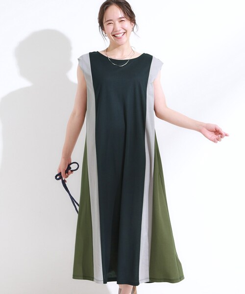 SHOO・LA・RUE（シューラルー） ワンピース 半袖 「S-LL/ひんやり
