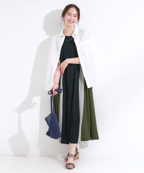 SHOO・LA・RUE（シューラルー） ワンピース 「S-LL/ひんやり」全身