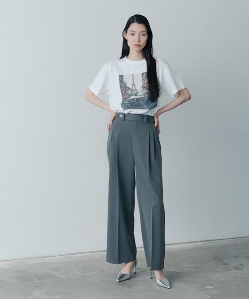 INDIVI GALLEST tシャツ 「Regency Works」PARIS CAR TEE