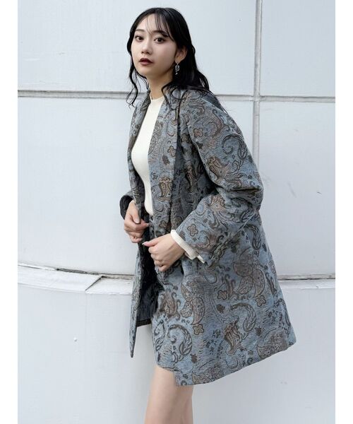 【予約完売品】MURUA YUKKOコラボ　ジャケット MURUA（ムルーア） ジャケット テーラードジャケット 「YUKKOコラボ