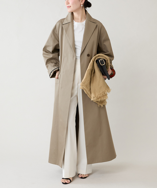 「ASAUCE MELER」 ストール FREE チャコールグレー レディース_画像3