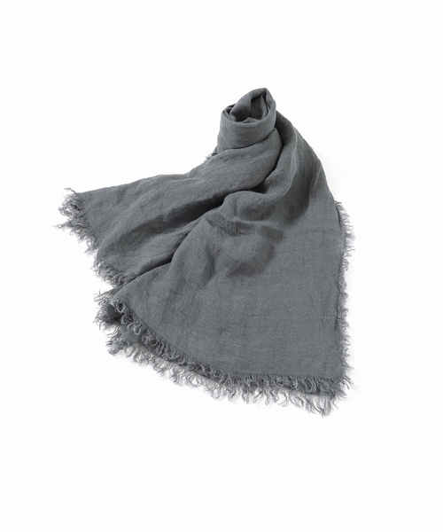 「ASAUCE MELER」 ストール FREE チャコールグレー レディース_画像5