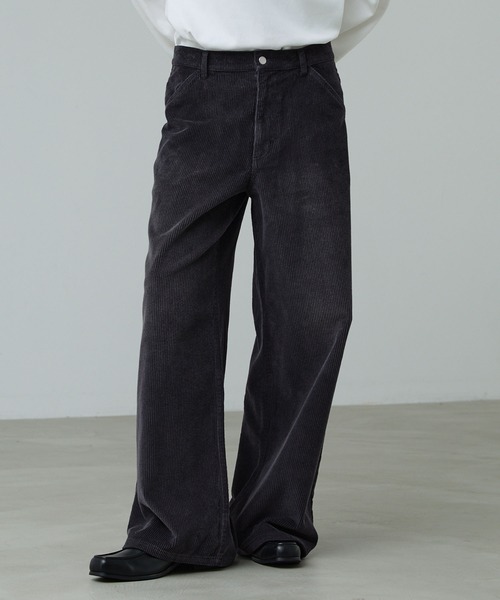 CALLNE パンツ 「CALLNE」Vintage Corduroy Wide Straight Pants